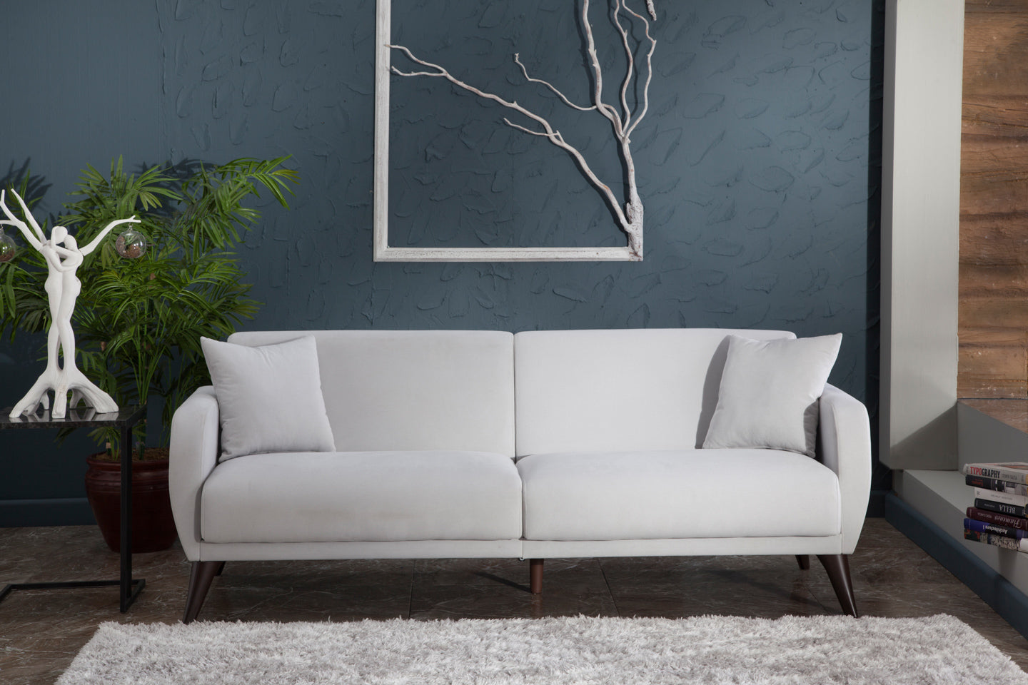 Lelana 78.75'' Sleeper Sofa with Storage Yellow by Bellona